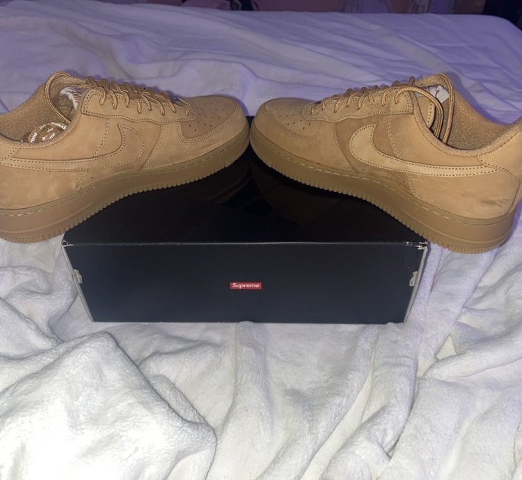 Nike Air Force 1 Low Sp Supreme Wheat