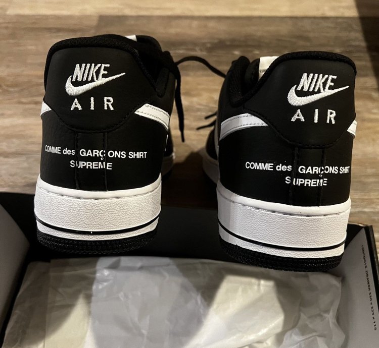 Nike Air Force 1 Low Supreme Comme Des Garcons Split 1 Cdg