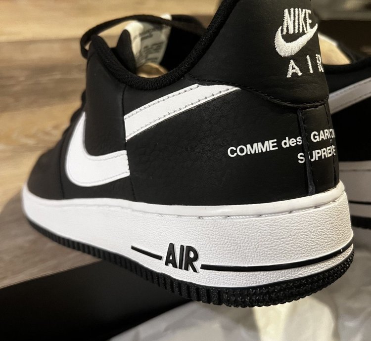 Nike Air Force 1 Low Supreme Comme Des Garcons Split 1 Cdg