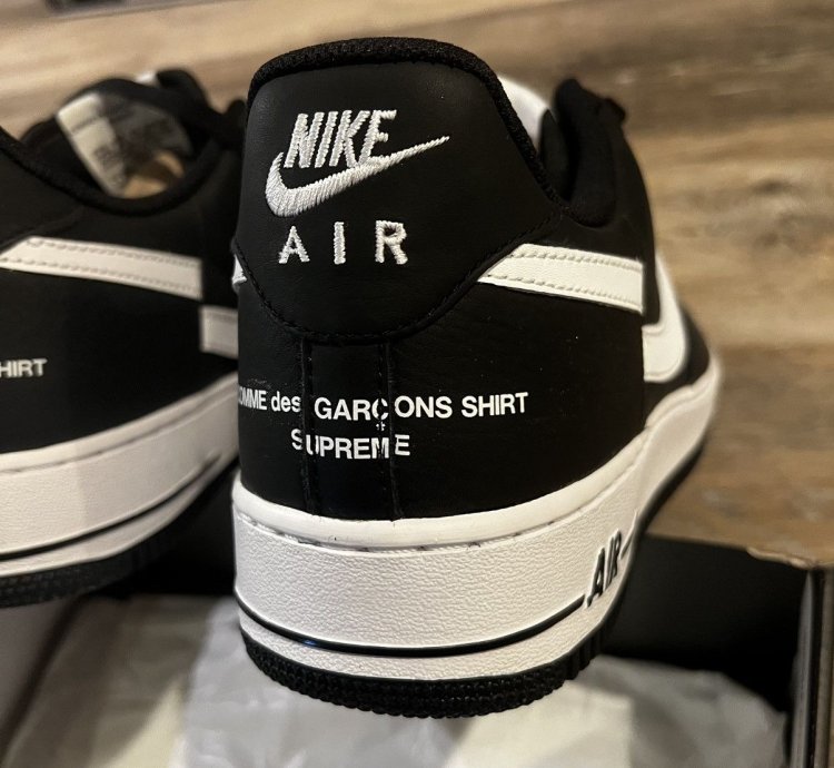 Nike Air Force 1 Low Supreme Comme Des Garcons Split 1 Cdg
