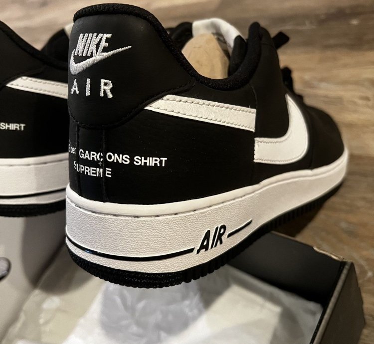 Nike Air Force 1 Low Supreme Comme Des Garcons Split 1 Cdg
