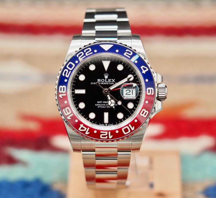 Rolex Gmt-master Ii Pepsi Oyster 126710blro New 2021