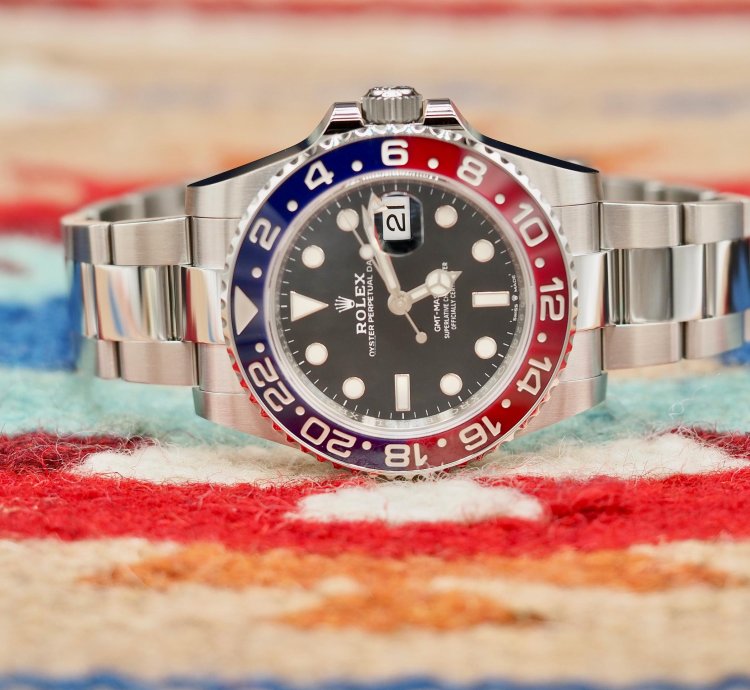 Rolex Gmt-master Ii Pepsi Oyster 126710blro New 2021