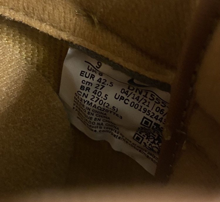Nike Air Force 1 Low Supreme Wheat