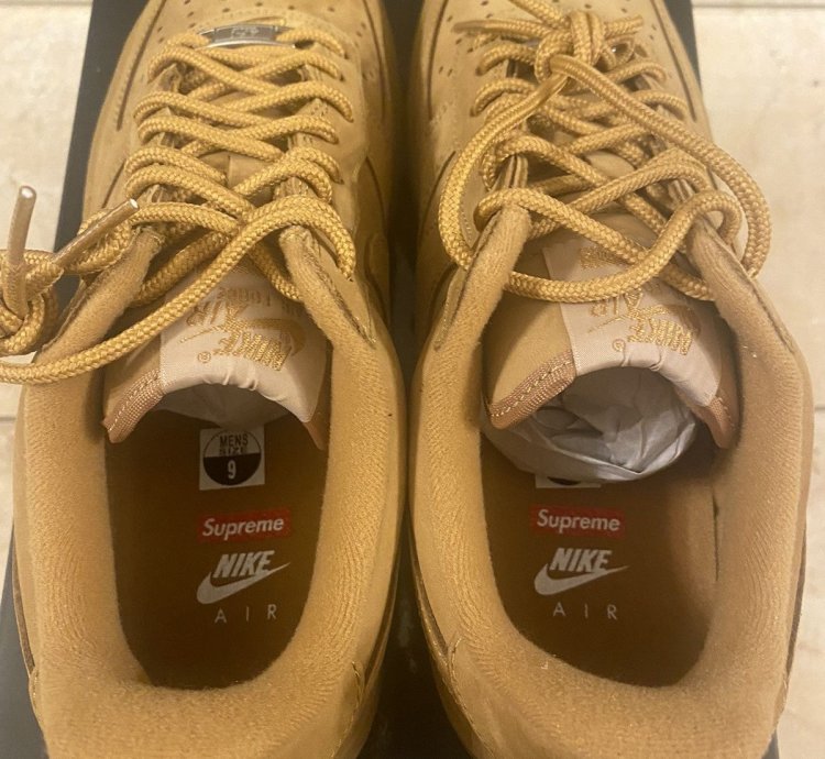 Nike Air Force 1 Low Supreme Wheat