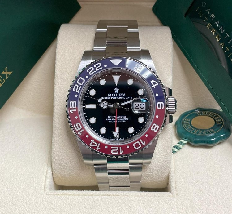 Rolex Gmt-master Ii Pepsi Oyster Bracelet 126710blro 2023 New