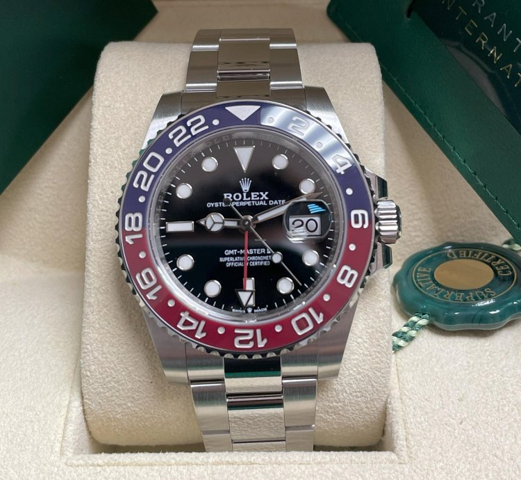 Rolex Gmt-master Ii Pepsi Oyster Bracelet 126710blro 2023 New