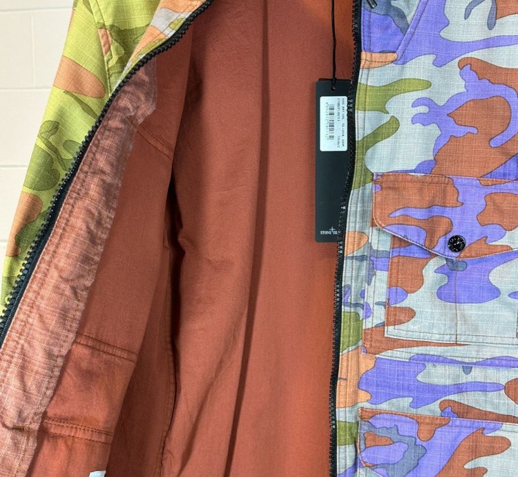 Heritage Camouflage Jacket Size