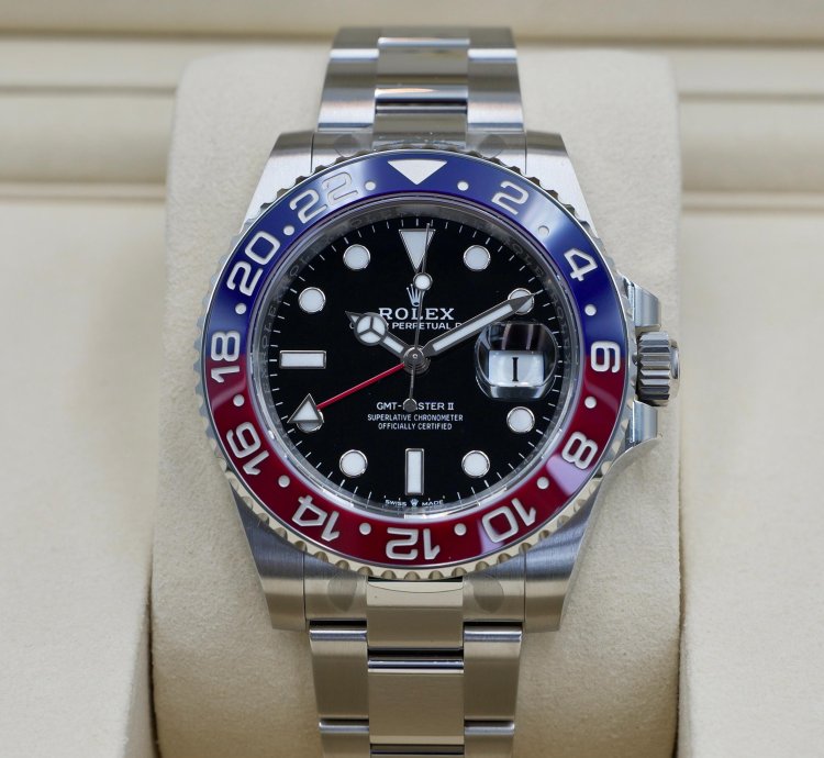 Rolex Gmt-master Ii Pepsi Oyster Bracelet 126710blro 2025 Full Set