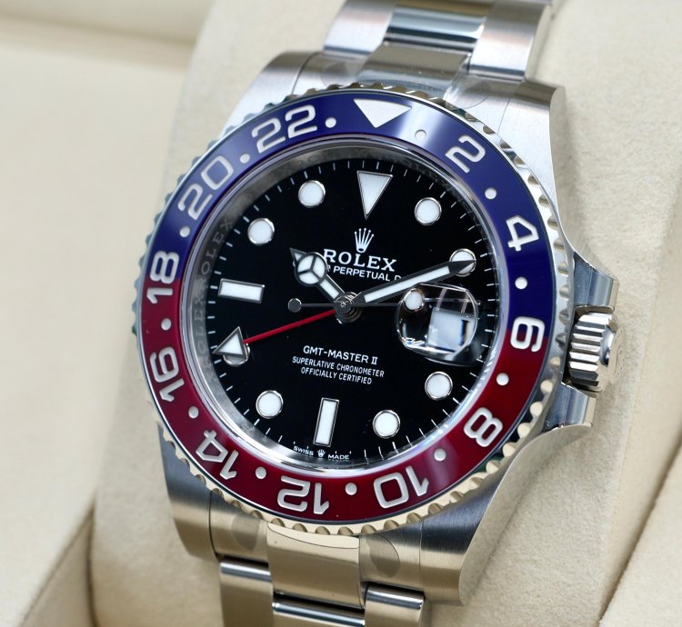 Rolex Gmt-master Ii Pepsi Oyster Bracelet 126710blro 2025 Full Set