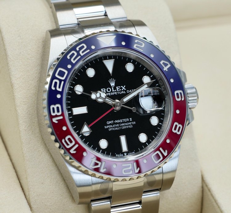 Rolex Gmt-master Ii Pepsi Oyster Bracelet 126710blro 2025 Full Set