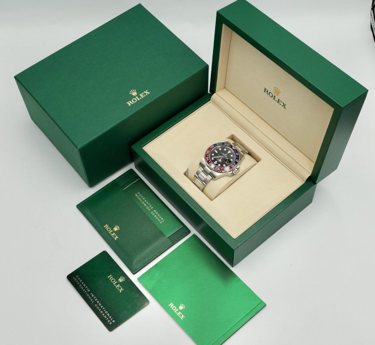 Rolex Gmt-master Ii Pepsi Oyster Bracelet 126710blro 2025 Full Set