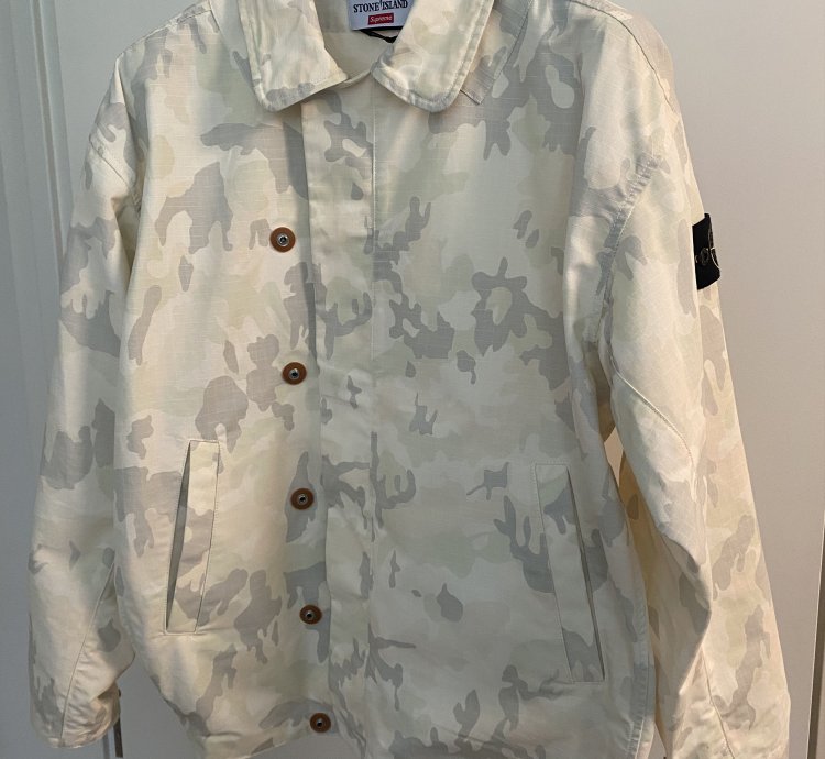 Ice Camo Jacket Supreme Stone Island 2022