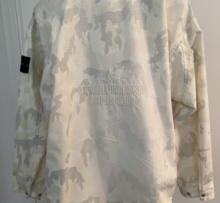Ice Camo Jacket Supreme Stone Island 2022