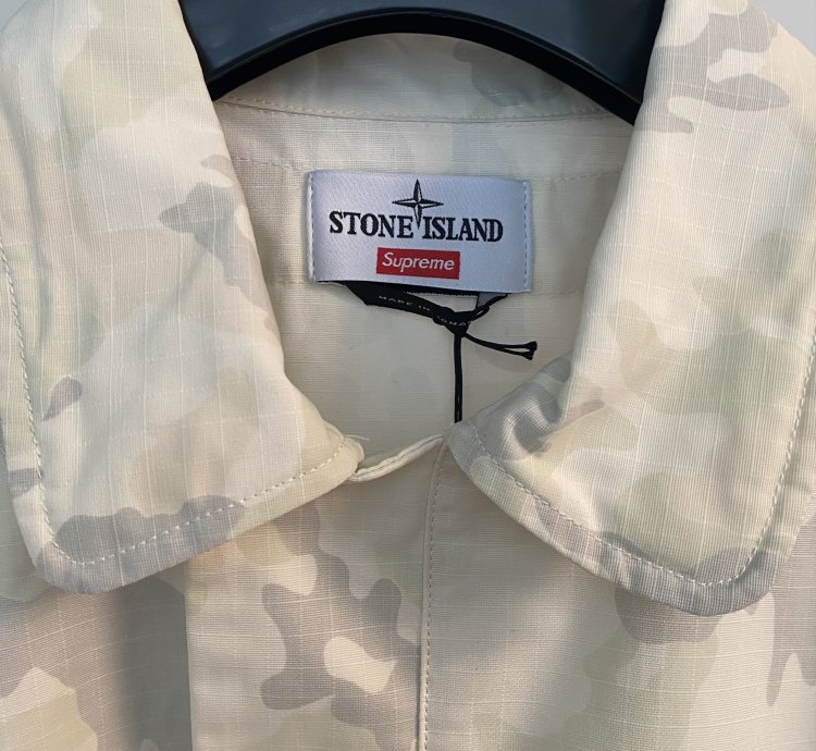 Ice Camo Jacket Supreme Stone Island 2022
