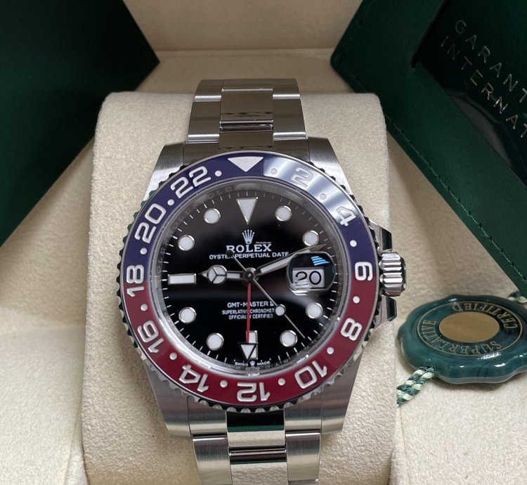 Rolex Gmt-master Ii Pepsi Oyster Bracelet 126710blro New 2024