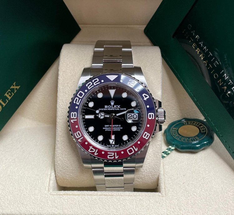 Rolex Gmt-master Ii Pepsi Oyster Bracelet 126710blro New 2024