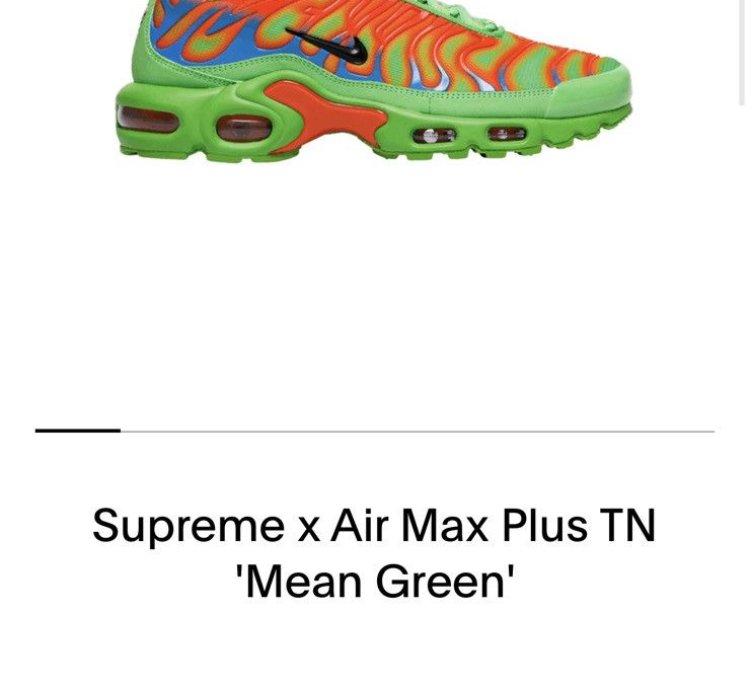 Nike Air Max Plus Supreme Green