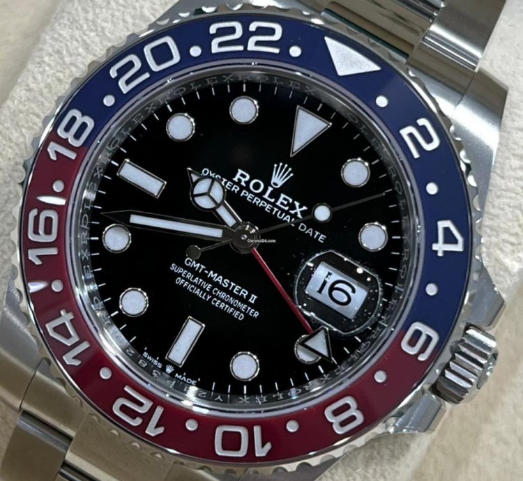 Rolex Gmt-master Ii Pepsi Oyster Bracelet 2024 Unworn 126710blro Box And Papers