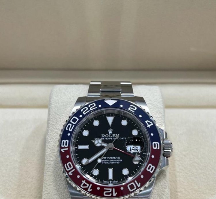 Rolex Gmt-master Ii Pepsi Oyster Bracelet 2024 Unworn 126710blro Box And Papers