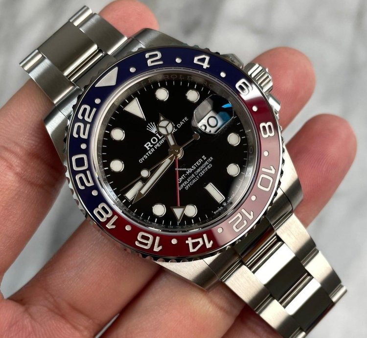Rolex Gmt-master Ii Pepsi Oyster Bracelet Bnib 2025