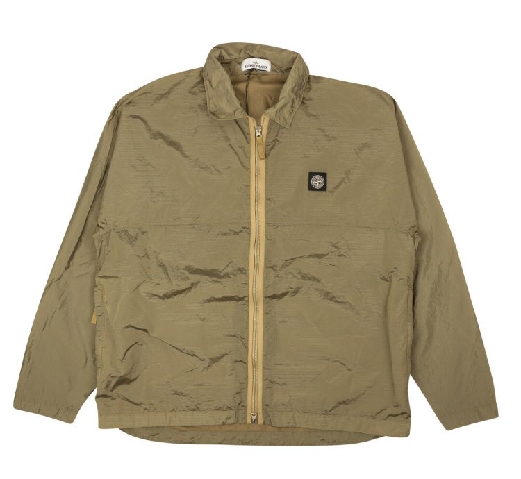 Light Olive Nylon Jacket Size Xl