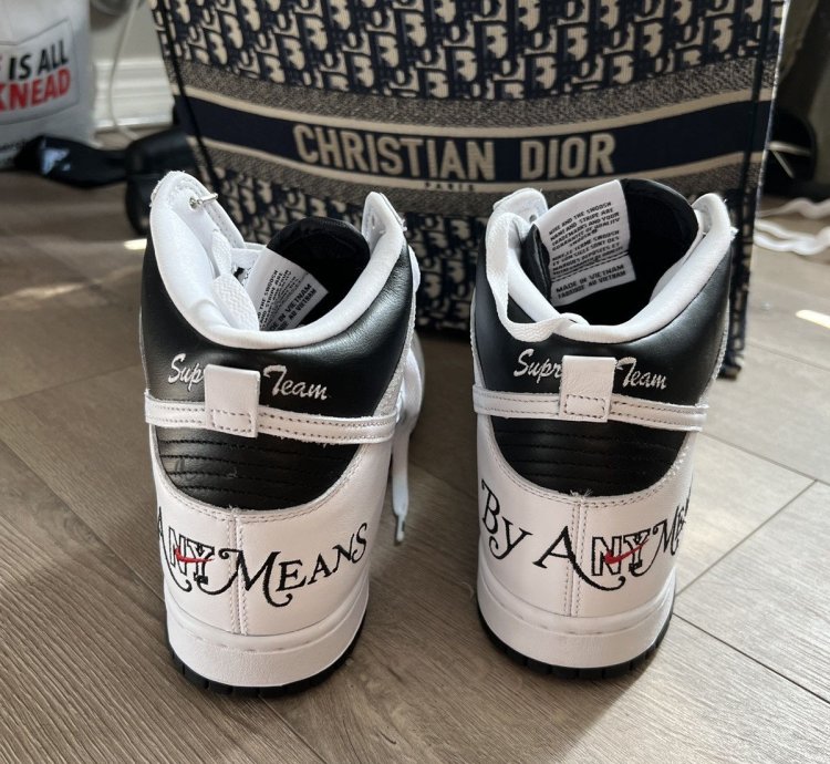 Nike Dunk By Any Means Supreme Collab