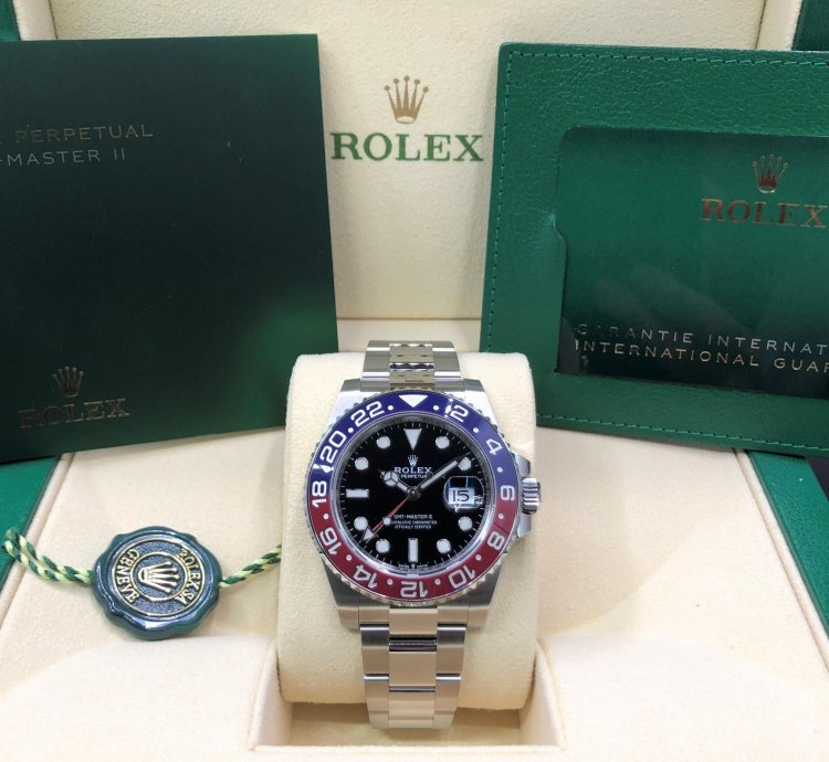 Rolex Gmt-master Ii Pepsi Oyster Stainless Steel 2022 Full Set