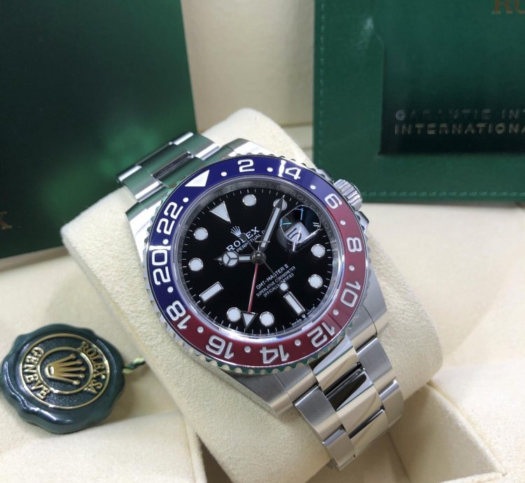 Rolex Gmt-master Ii Pepsi Oyster Stainless Steel 2022 Full Set
