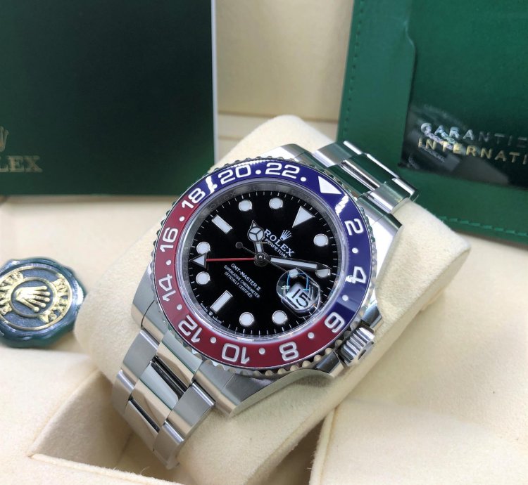Rolex Gmt-master Ii Pepsi Oyster Stainless Steel 2022 Full Set