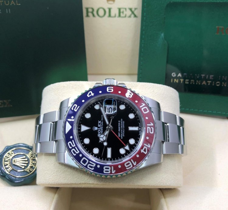 Rolex Gmt-master Ii Pepsi Oyster Stainless Steel 2022 Full Set