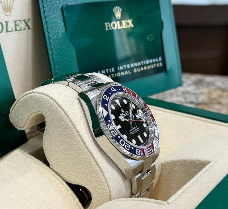 Rolex Gmt-master Ii Pepsi Oyster Stainless Steel 2023 Full Set