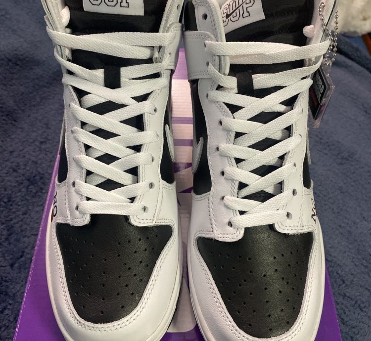 Nike Dunk High Supreme Blk Wht
