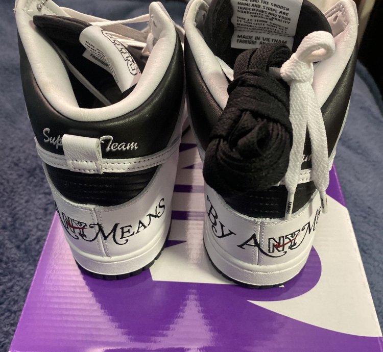 Nike Dunk High Supreme Blk Wht