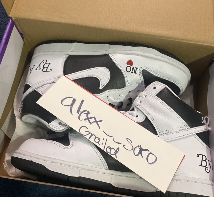 Nike Dunk High Supreme Blk Wht
