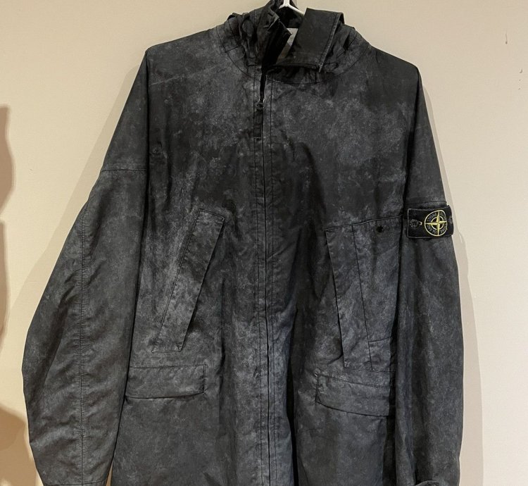 Logo-appliqu Pigment-dyed Membrana 3l Hooded Parka