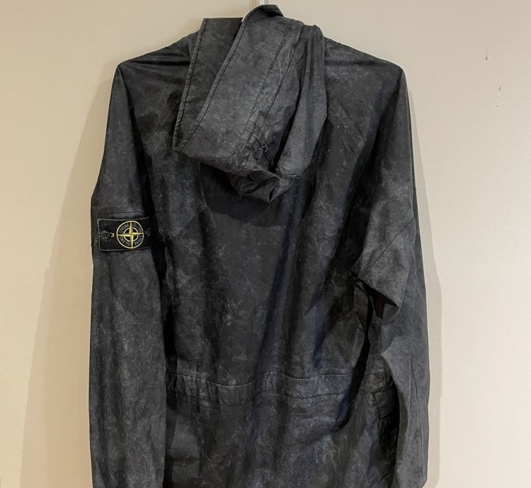 Logo-appliqu Pigment-dyed Membrana 3l Hooded Parka