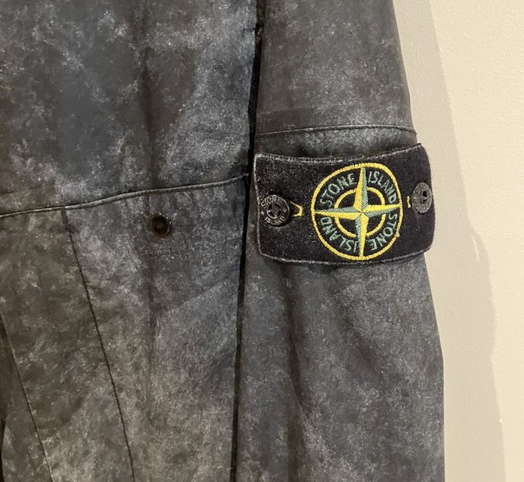 Logo-appliqu Pigment-dyed Membrana 3l Hooded Parka