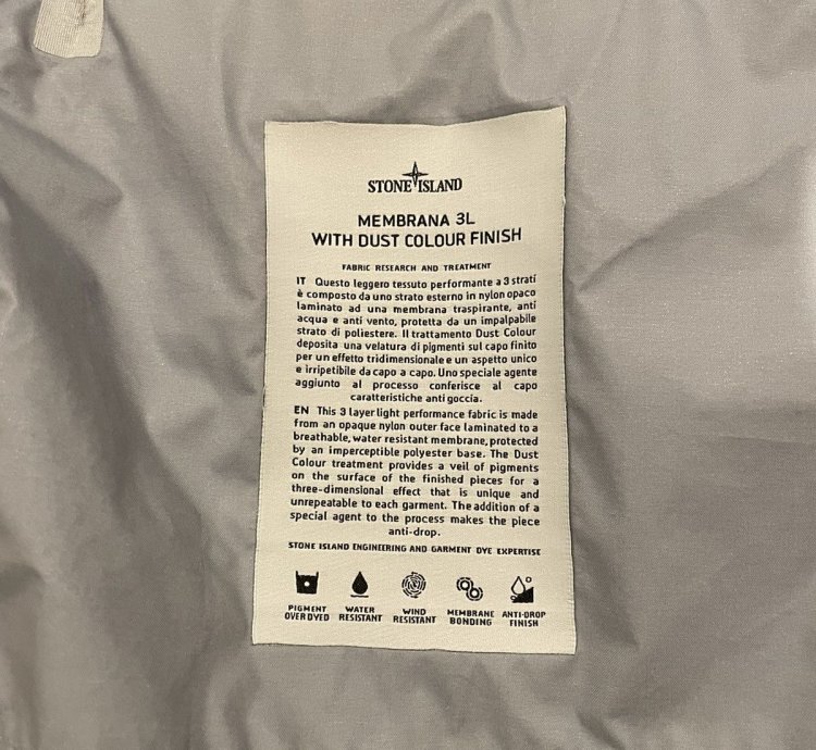 Logo-appliqu Pigment-dyed Membrana 3l Hooded Parka