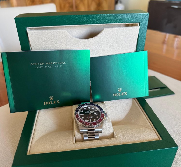 Rolex Gmt-master Ii Pepsi Wie Neu Ungetragen 2023 Full Set
