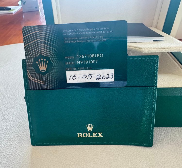 Rolex Gmt-master Ii Pepsi Wie Neu Ungetragen 2023 Full Set