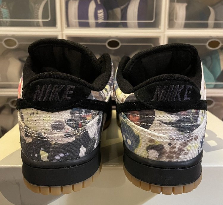 Nike Dunk Low Sb Supreme Rammellzee Size 8 5