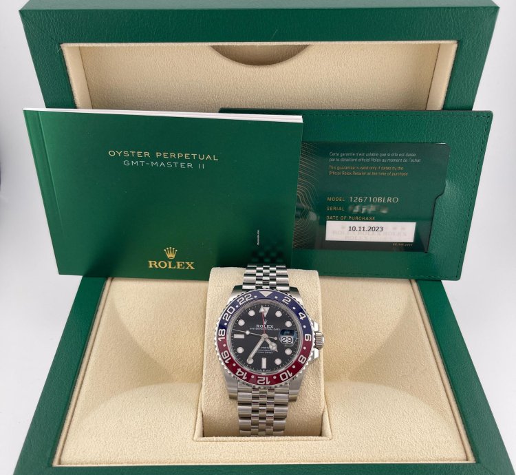 Rolex Gmt-master Ii Perfect Unworn Pepsi Jubilee Bracelet