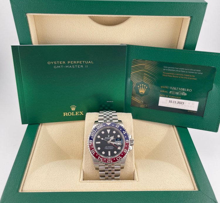 Rolex Gmt-master Ii Perfect Unworn Pepsi Jubilee Bracelet