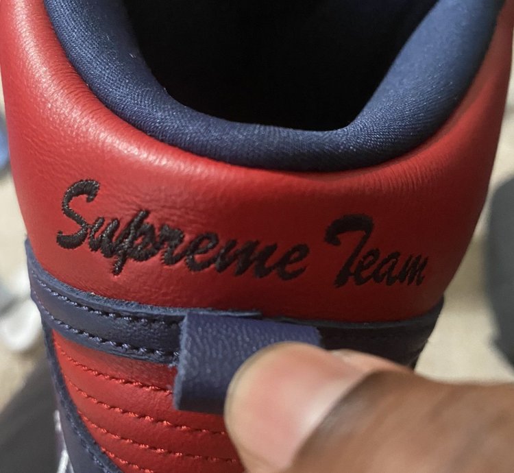 Nike Dunk Sb High Supreme By Any Means Midnight Navy Size 11