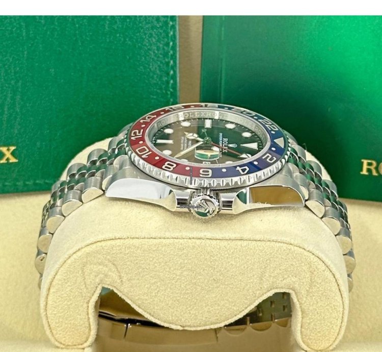 Rolex Gmt-master Ii Red And Blue Bezel