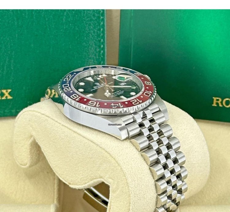 Rolex Gmt-master Ii Red And Blue Bezel