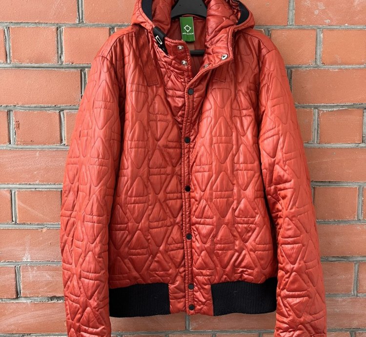 Ma Strum Ca43246 Hooded Button Jacket