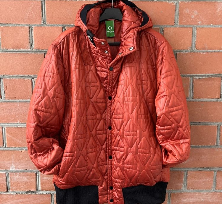 Ma Strum Ca43246 Hooded Button Jacket