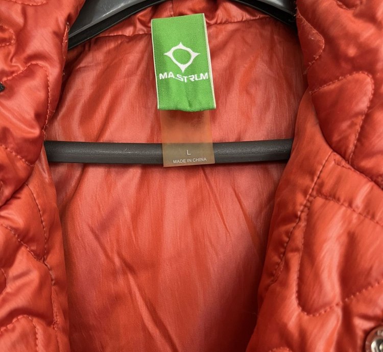 Ma Strum Ca43246 Hooded Button Jacket
